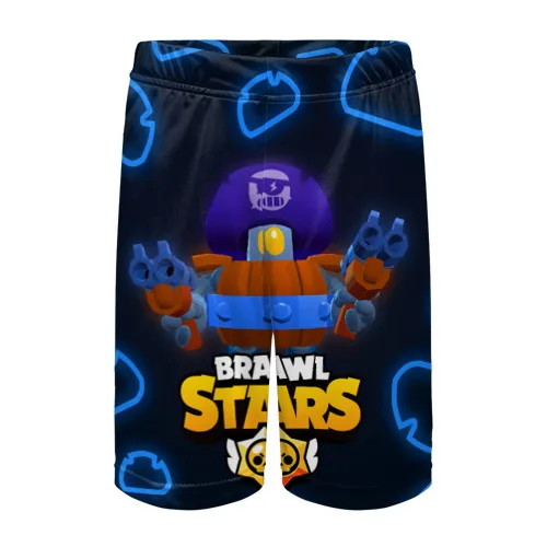 Pantalones Cortos Deportivos Para Ninos 3d Brawl Stars Darryl Pantalones Cortos Aliexpress - centri de mesa brawl stars