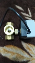 Válvula de bola eléctrica motorizada de 3 vías AC220V, tres cables, dos controles para aire acondicionado
