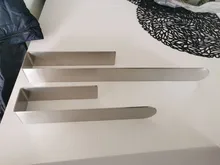 Brushed Towel-Rack Bathroom-Shelf Stainless-Steel Non-Punch 3M Glue Fixation Simple