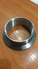 Female Fitting Tri-Clamp Stainless Connector Homebrew Sanitary-Pipe Short BSPT 2-1/2-3/4-1-304-316