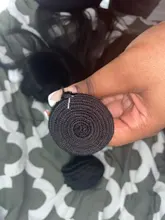 ALIANNA-extensiones de cabello humano para mujer, mechones de pelo largo y liso, brasileño, 32, 34, 36, 38 y 40 pulgadas, n. ° 1B, 30 pulgadas