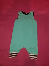 Trajes de algodón sin mangas para bebés, peleles de rayas Lisas para recién nacidos, 2021