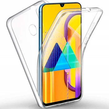 

Stand case double 360 ° for SAMSUNG GALAXY M30S Front + Back Clear