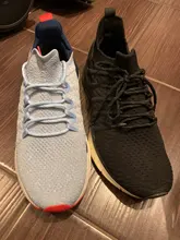 Zapatillas Xiaomi Mijia originales 4 para deportes al aire libre, uni-molding 4D, sistema de bloqueo de espina de pescado, zapatillas para correr tejidas para hombres superiores