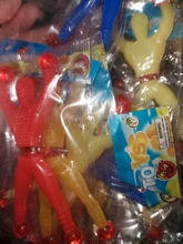 10 Uds Color al azar de cumpleaños de ventilación regalo de novela Fiesta suministros pared pegajosa escalada chico escalador los hombres rellenos educativos juguete #30