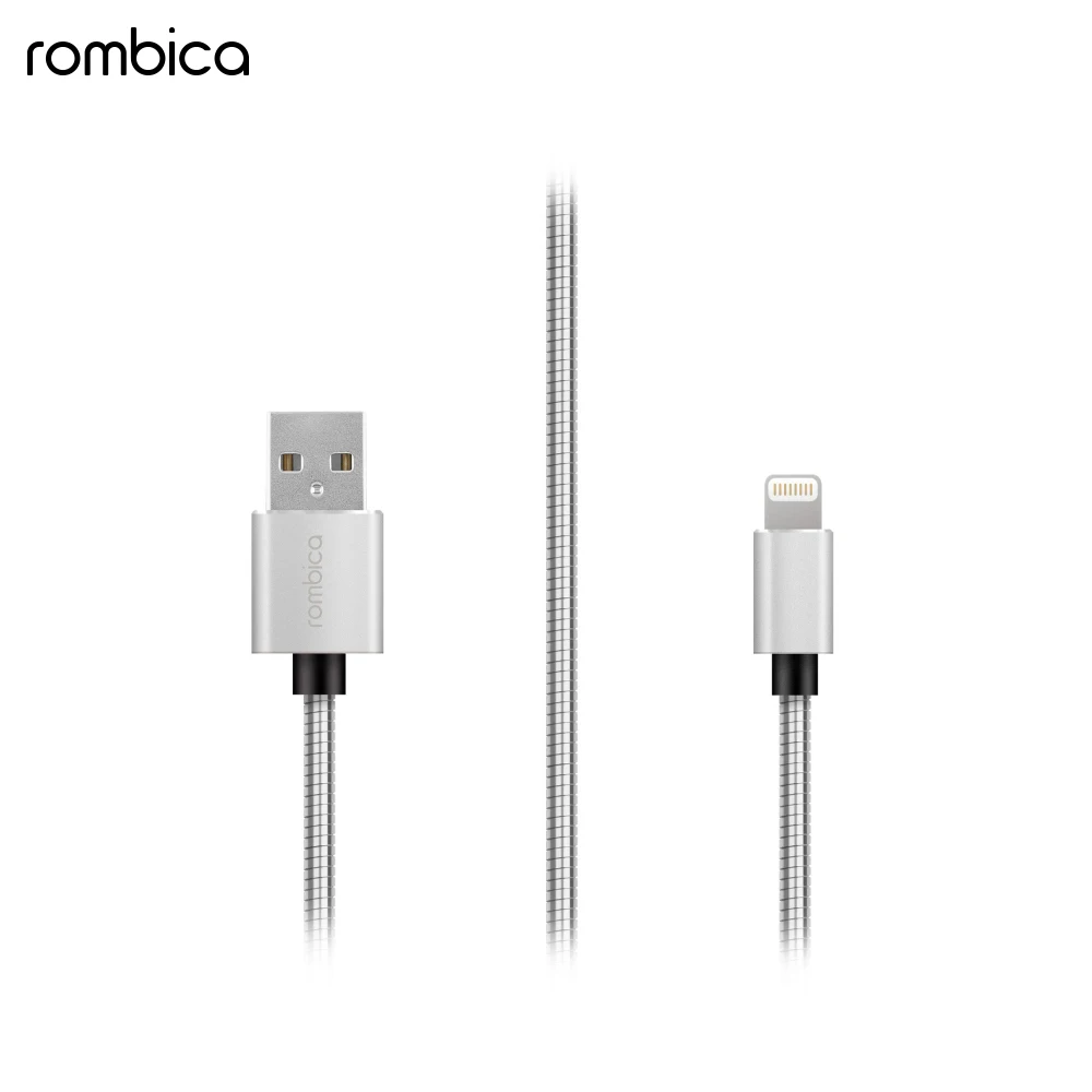 Cable rombica digital is-03 USB Apple Lightning (MFI) aluminum/aluminum 1 m silver | Мобильные телефоны и аксессуары