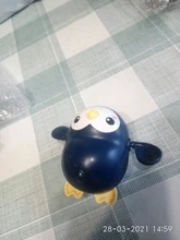 Bebé juguetes de baño dibujo animado Animal adorable tortuga cangrejo clásico bebé infantil juguete para nadar cadena juguete de cuerda para chico 2020 más nuevo