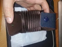 TANGYUE-tarjetero de cuero para hombre y mujer, cartera con carcasa para tarjetas, tarjetero para tarjetas bancarias