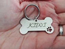 Anti-perdido personalizado Pet ID Tag perro Collar de identificación de mascotas nombre de gato para gato Collar de cachorro etiqueta colgante accesorios Collar mascotas