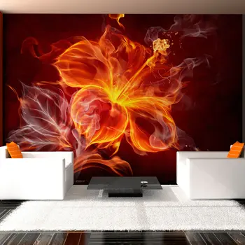 

Wall mural-flower burning-350x245 cm