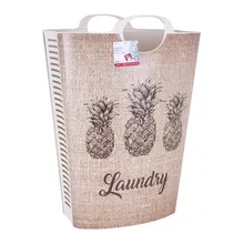 Корзина для белья ананас 58 л(46X36x65 см