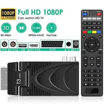 

FTA DVB-T2 Satellite TV Receiver TNT Digital Terrestre H.265 Full HD 1080P TV Turner Youtube DVB-T DVB-T2 Wifi Receiver Russia
