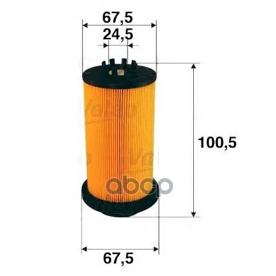 Fuel filter Diesel Valeo No. 587914
