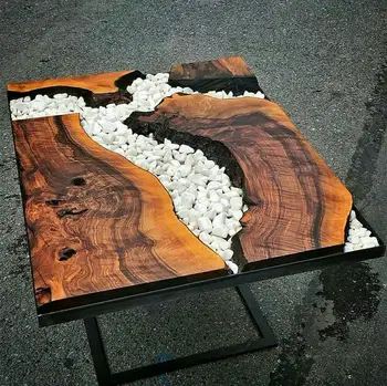

Sumer Walnut Epoxy Coffee Table