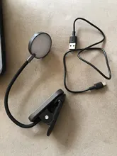 Baseus Book Light USB Led Rechargeable Mini Clip-On Desk Lamp Light Flexible Nightlight