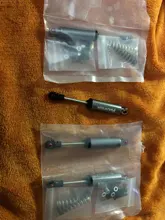 INJORA-amortiguador de coche a control remoto para coche a control remoto, 2 uds., muelle incorporado 90/100/110/120mm, amortiguador para 1/10 RC Crawler Axial SCX10 90046 TRX-4 MST Redcat