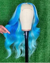 Facebeauty-pelo humano brasileño de 2 tonos, raíz oscura, Rubio degradado, 3, 4 mechones con cierre de encaje, 1B, 613, pelo Remy ondulado