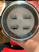 YSDO-pestañas magnéticas de visón, 1 par, pelo Natural, 3D, 100%