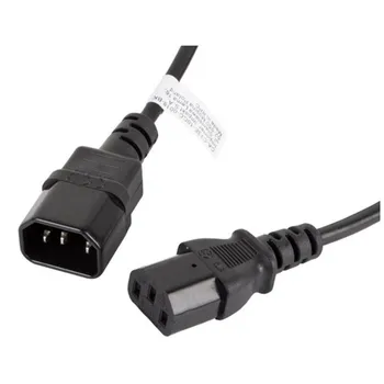 

Cable alargador de alimentación lanberg ca-c13e-10cc-0018-bk - conectores iec320 c13 / iec320 c14 - 1.8 metros