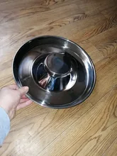 Feeders Drinking-Bowls Pets-Dogs-Supplies Puppy-Eating Stainless-Steel Pet-Slow Prevent