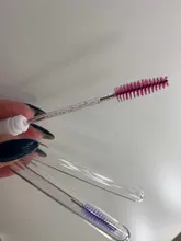 Eyebrow-Brush-Tube Crystal Sparkling-Bling Diamond Disposable Dust-Proof Replaceable