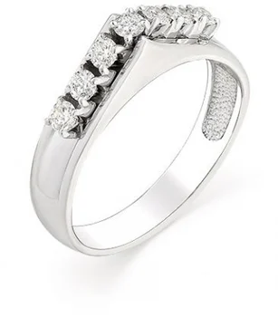 

Master brilliant ring with 7 white gold diamonds