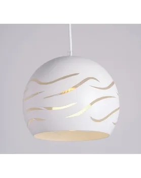 

Ceiling lamp. Pendant. LIGHT BULB E27 60W. Metal. MATTE WHITE. Ref. 200104/200