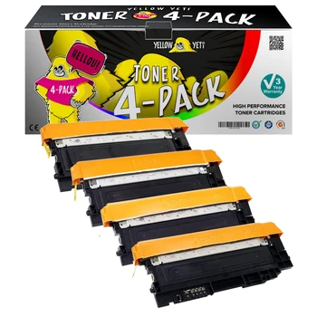 

4pcs Compatible toner cartridge CLP360 CLT-406s K406s for Samsung Xpress C410w C460w CLP-360 CLP-368 CLP-365 CLX-3300 CLX-3305
