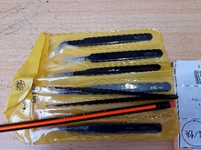 6 unids/set pinzas ESD 10-15 seguro Anti-estática de acero inoxidable de soldadura pinzas las herramientas para Estación de soldadura con bolsa