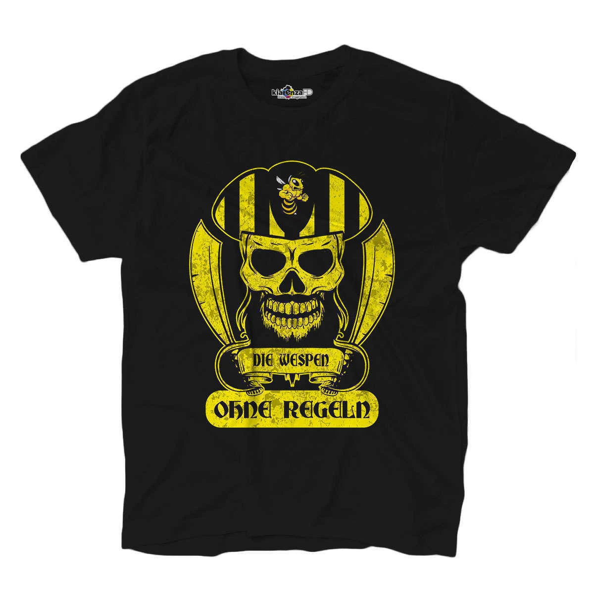 Pirate T Shirt Football Borussia Dortmund Fans Ultras 1 S T Shirts Aliexpress