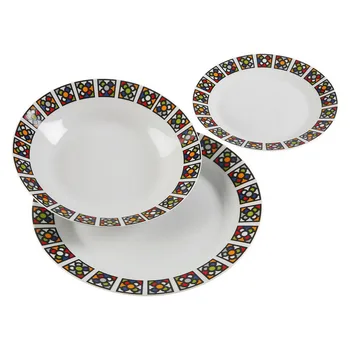 

Dinnerware Set Urbana Porcelain (18 Pieces)