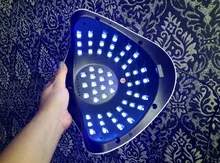 Lámpara de uñas LED UV de 120W, secador de uñas de secado rápido, para manicura y pedicura, Salón Profesional de manicura, 57 LED