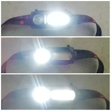 Flashlight-Torch Lamp Fishing-Headlight Usb-Rechargeable Mini Portable XPE COB