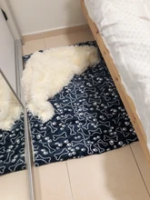 Cats Bed Blanket Cushion-Cover Sofa Couch Sleeping-Mat Dog-Bed Dogs Fluffy-Fur Washable