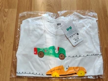 Camiseta de manga corta de algodón con dibujos de animales para niños y niñas, ropa de verano, dibujo de mono de León, coche rojo