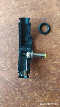 Jack-Adapter Male-Plug Power 90-Degree DC