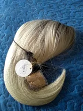 HENRY MARGU-pelucas sintéticas rectas, color negro y marrón, con resalte para mujeres, parte media, longitud del hombro, pelo Bobo resistente al calor