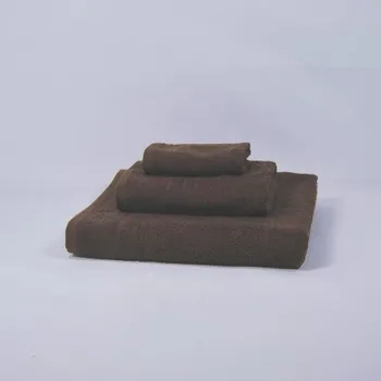

Towel Set chocolate plain cotton 100%