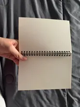 Cuaderno de bocetos en espiral, cuaderno de Graffiti para la escuela, tamaño A5 y A6, 100 páginas, cubierta de papel Kraft, página en blanco