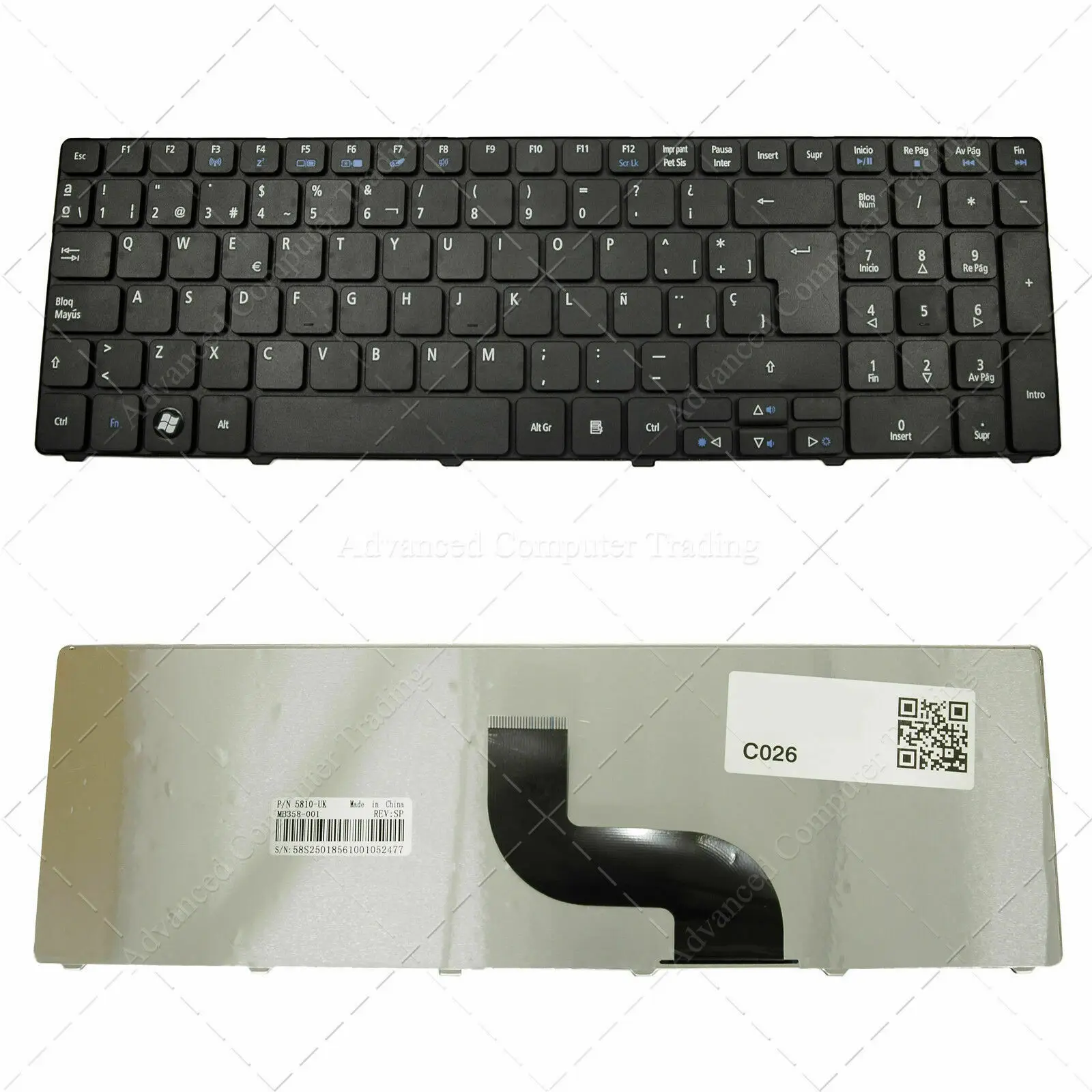 SpainishLaptop клавиатура для acer 5741Z Aspire 5740 5741 5741G 5742 5742G 5750 Series|Клавиатуры замены| |