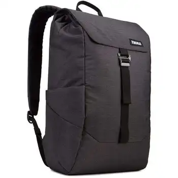 

Thule lithos black - 16l laptop backpack up to 13.3 '/33.7cm-quick access pocket-Volume expandable