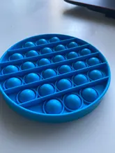 Juguete sensorial de burbujas para aliviar el estrés y aumentar el enfoque, juguete suave para apretar al chico