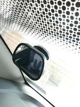 Espejo convexo trasero 2 en 1 para niños, espejo de asiento trasero ajustable para bebé, Monitor de seguridad, espejo retrovisor para coche