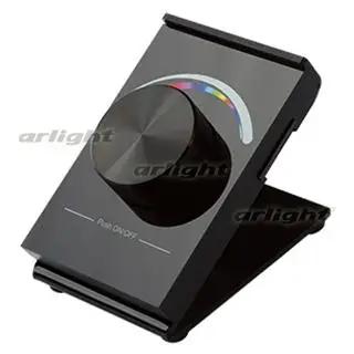 019571 Панель Rotary SR-2836D-RGB-RF-UP Black(3V, RGB) ARLIGHT