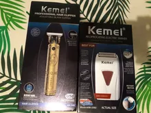 Razor Hair-Clipper Electric-Shaver Cordless Professional Kemei 0mm Bareheaded for Men