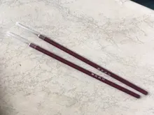 1 pincel pequeño de bambú para uñas, Pinceles para pintar uñas, Pinceles para manicura DIY