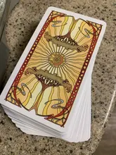 The Modern Witch Tarot-cartas de guía de cubierta, juego de cartas de mesa, tarjeta de adivinación mágica de destino