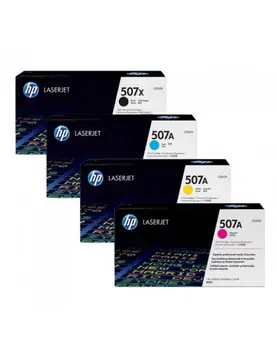 

Toner cartridge original LaserJet 507A cyan. 6000 page yield