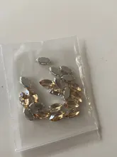 Claw-Button Garment-Accessories Beads Glass-Stone Navette Jewels Crystal Rhinestone Flatback