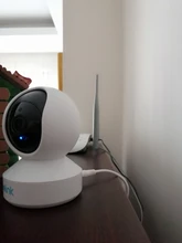 Reolink interior 2,4G/5Ghz WiFi Cámara 4MP Super HD Pan & Tilt 2-Audio de detección de movimiento inteligente Home Video vigilancia E1 Pro